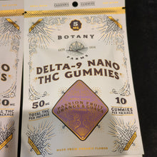 Load image into Gallery viewer, Botany Farms nano THC gummies
