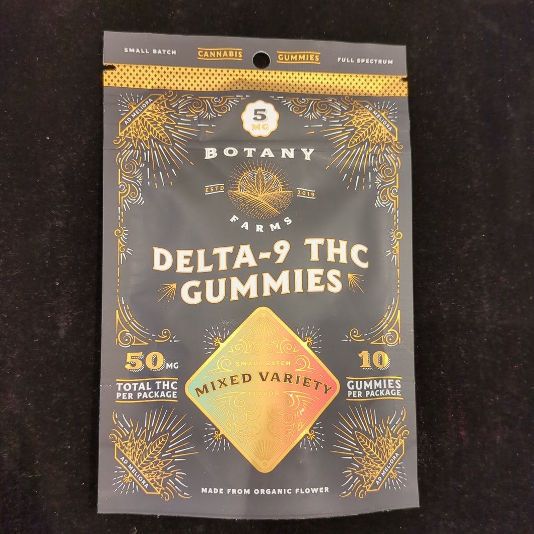 Botany Farms mixed variety THC Gummies