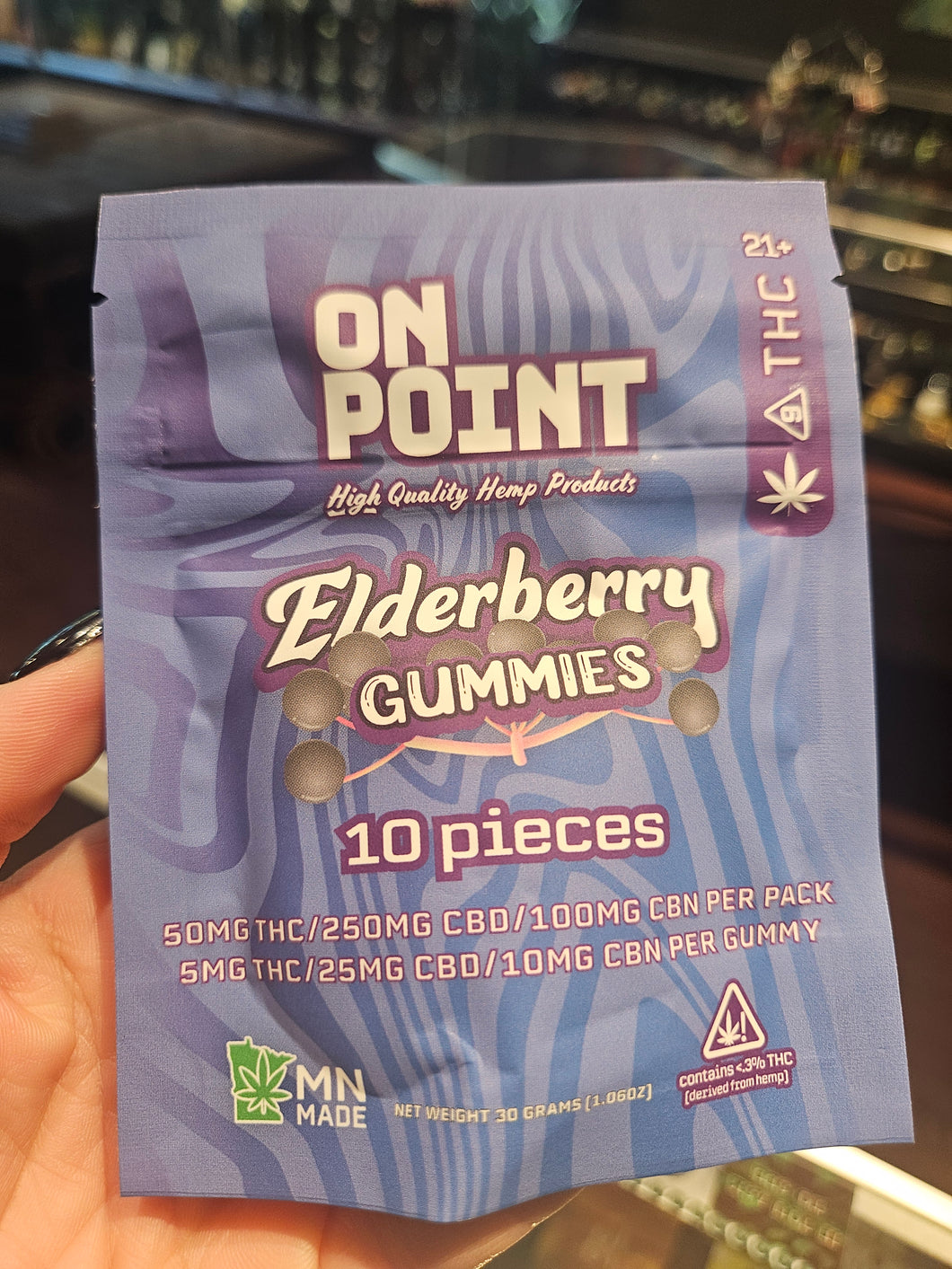 On Point CBN / THC gummies