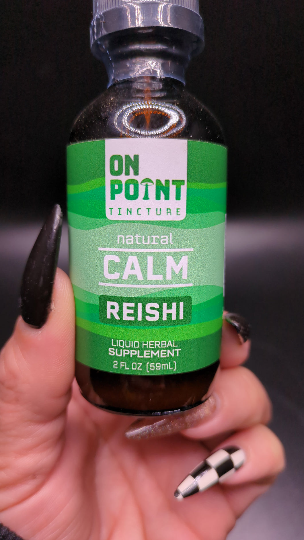 On point mushroom tincture
