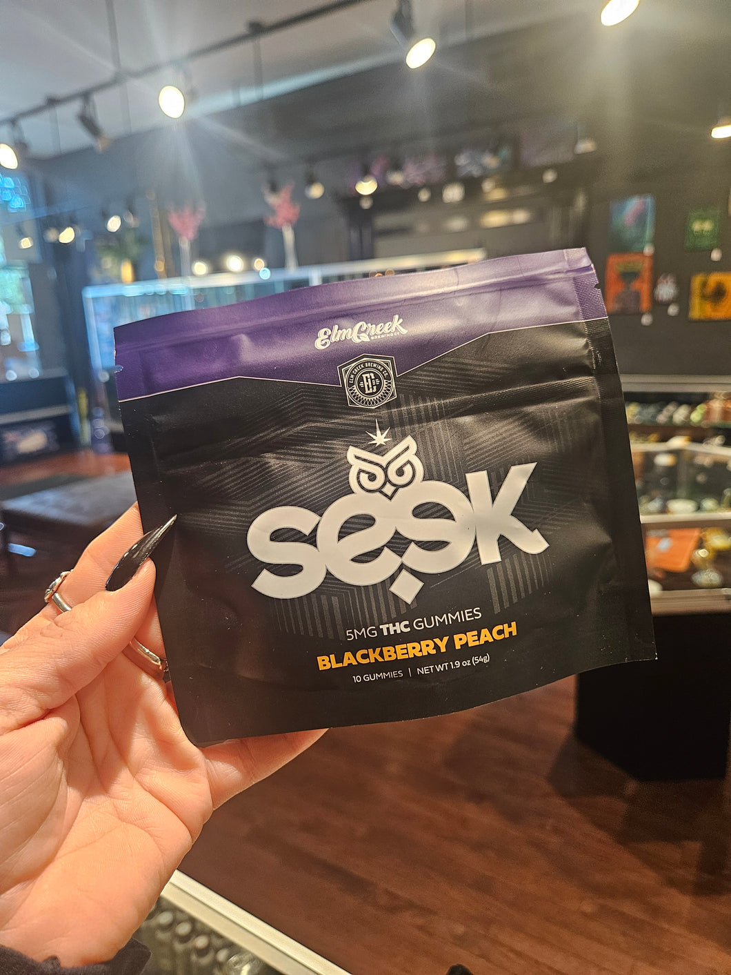 SEEK gummies THC 17