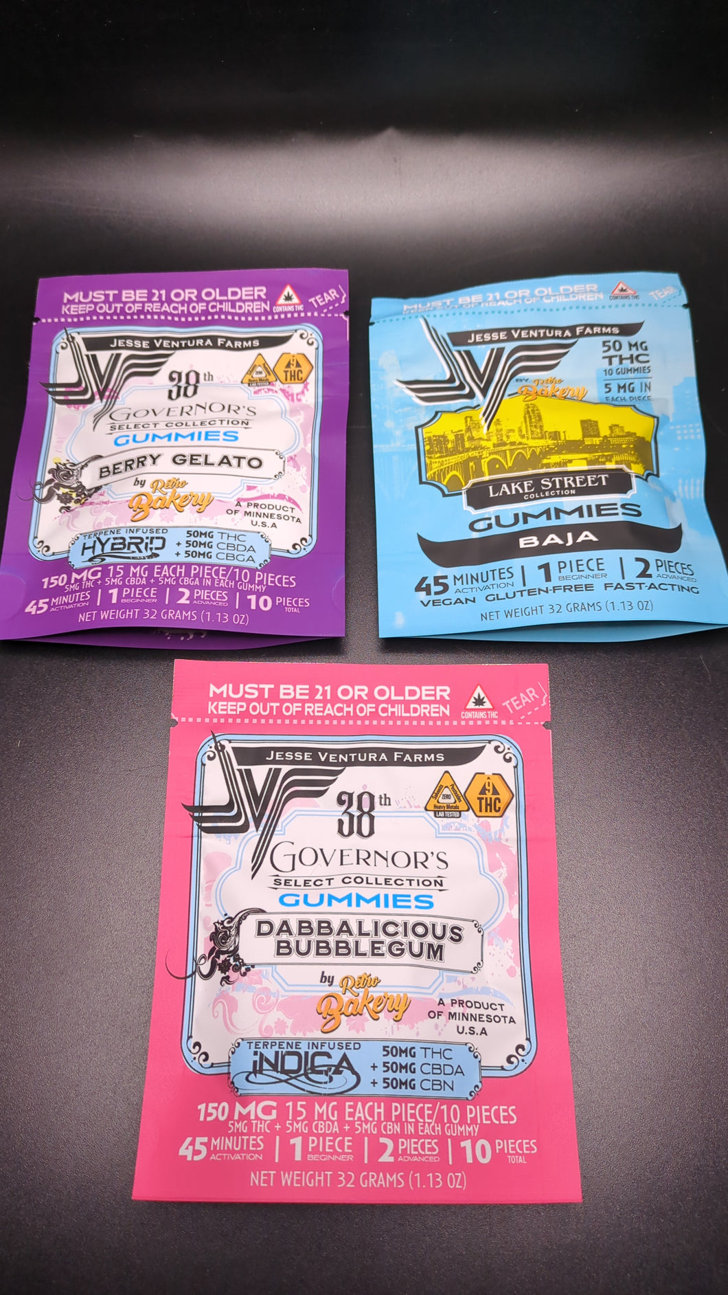 Jesse Ventura THC gummies