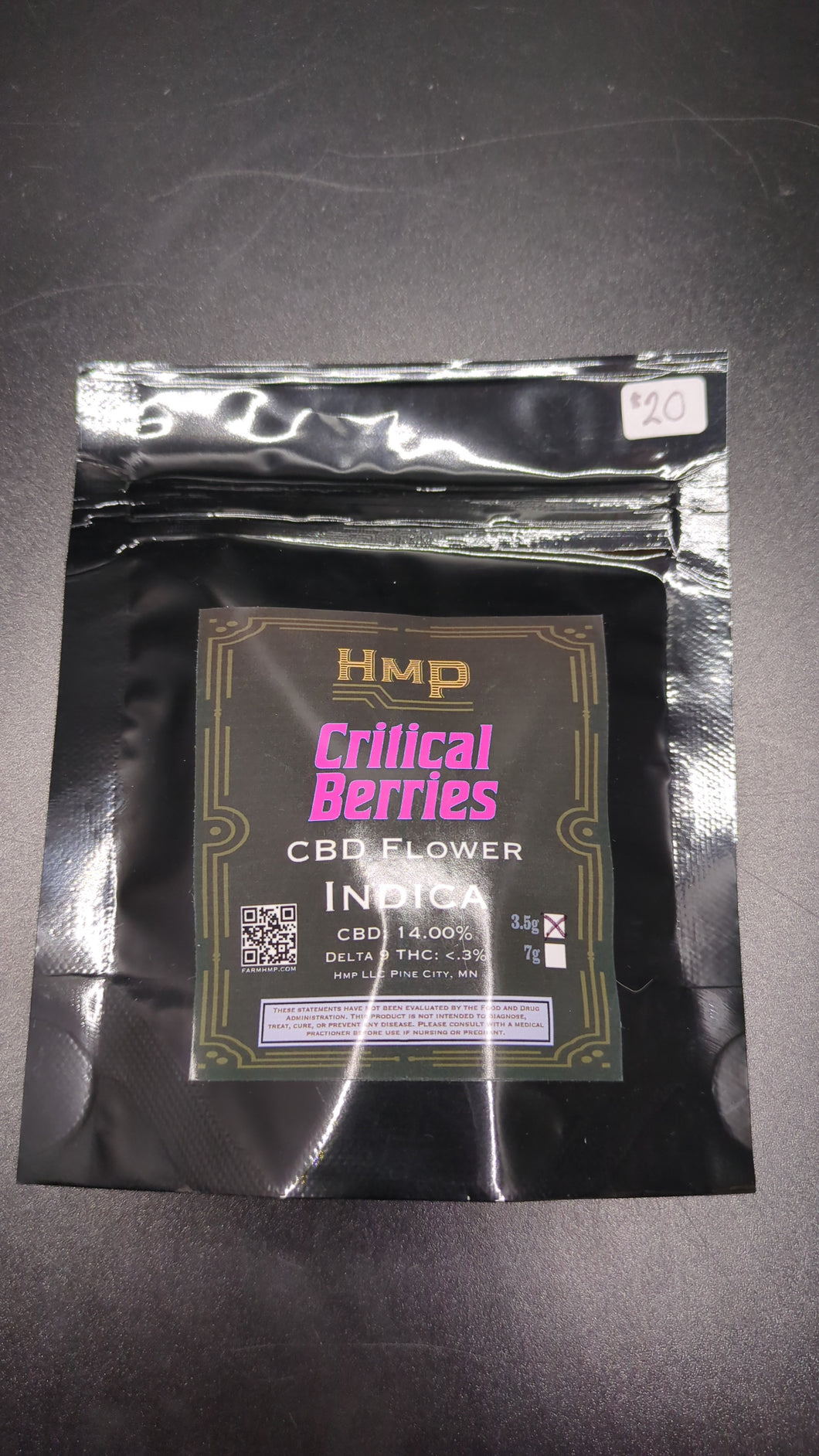 HMP CBD Flower 3.5 grams