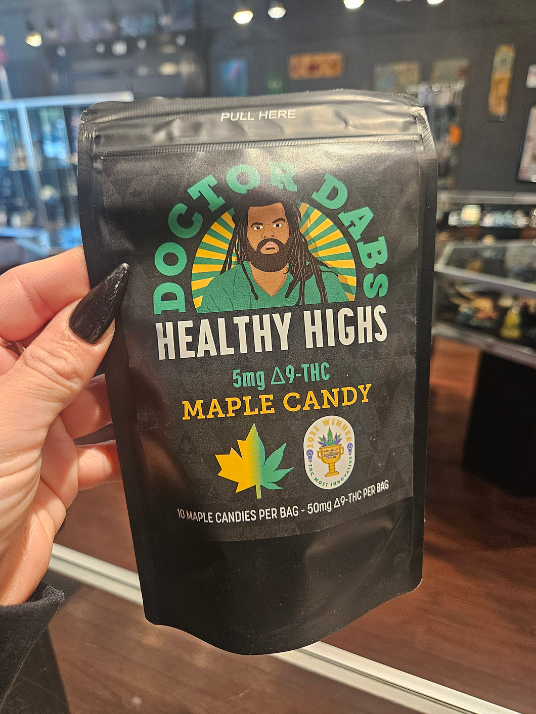 Doctor Dabs Healhy Highs Maple Candy THC 20