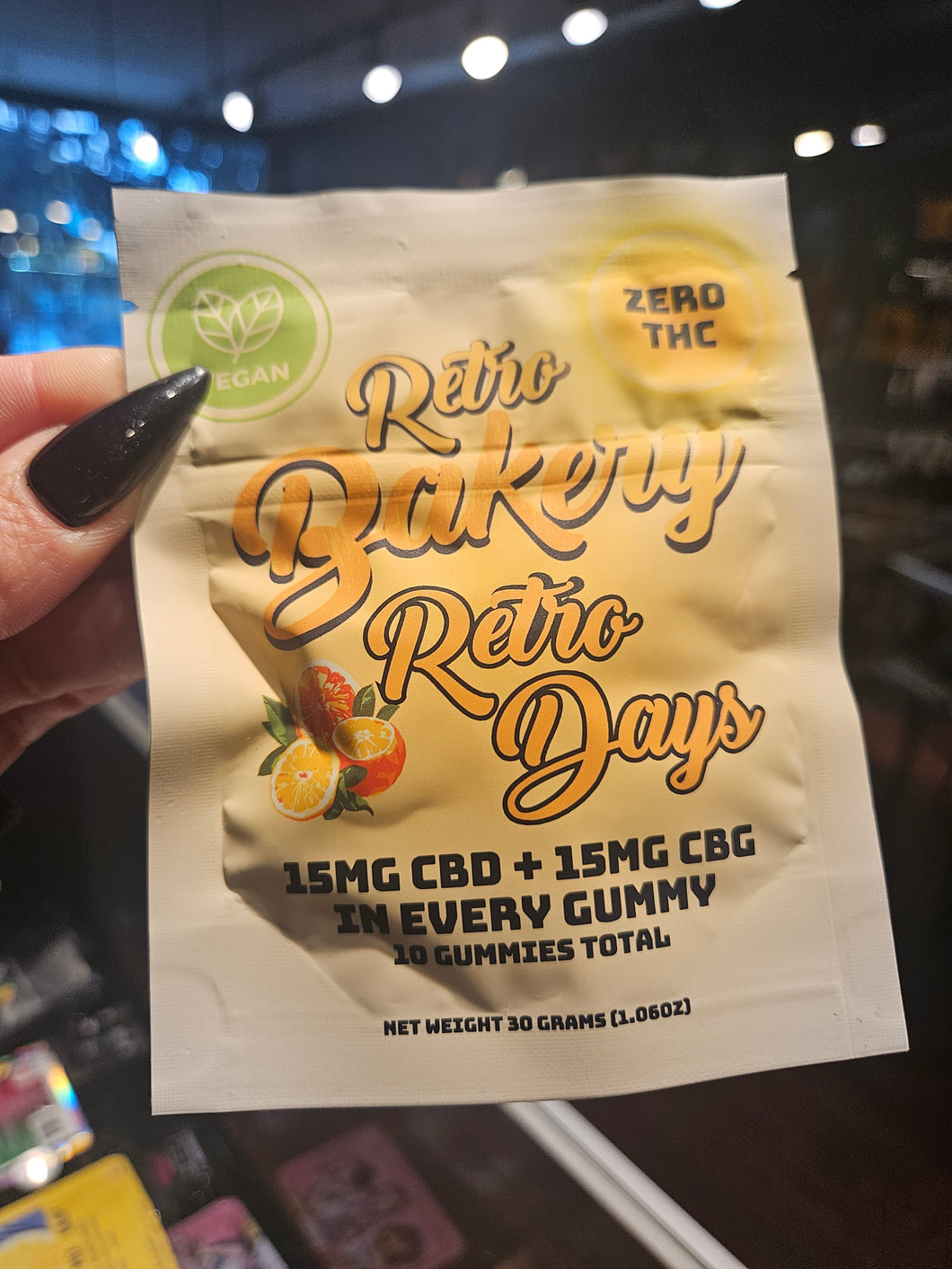 Retro Bakery CBD / CBG gummies (NO THC)
