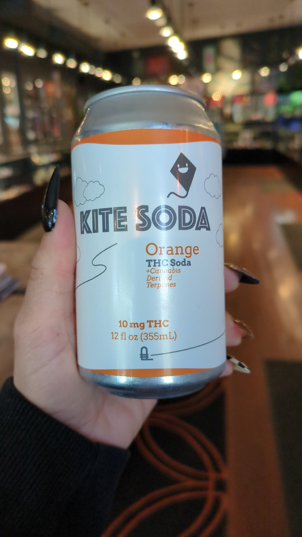 Kite Soda THC orange