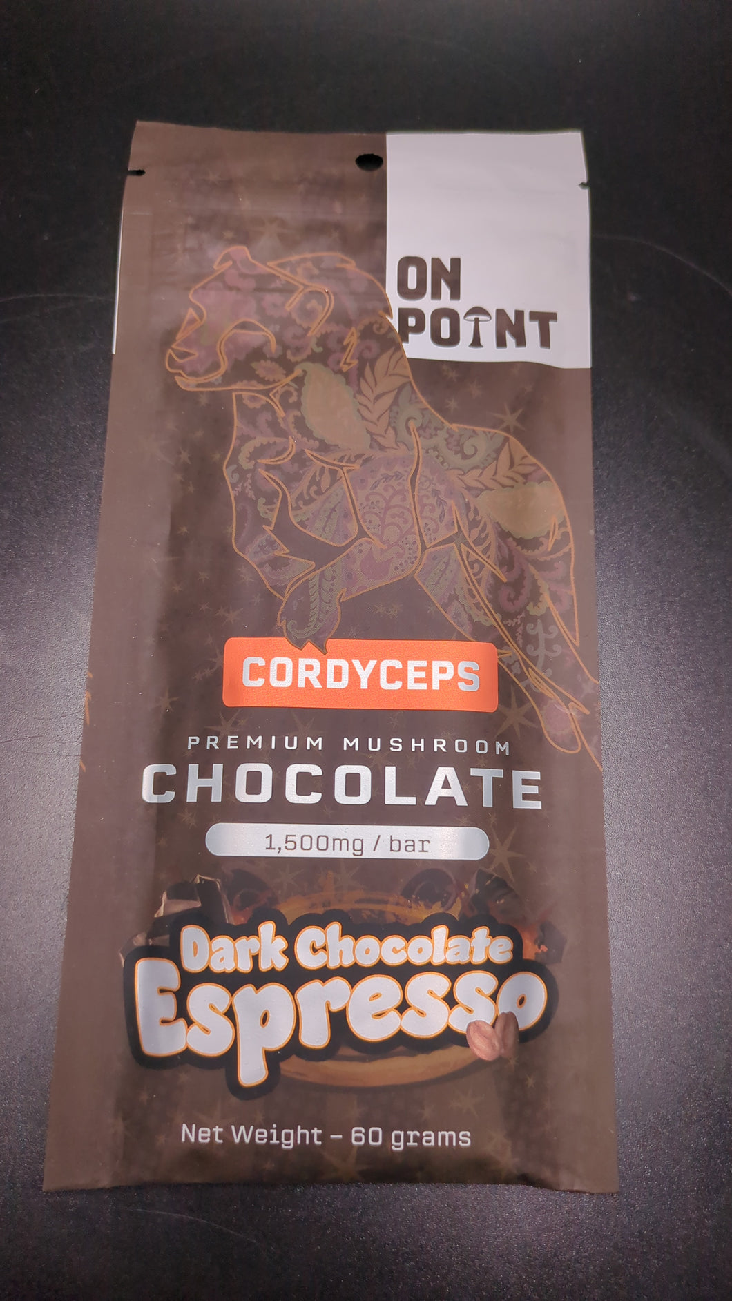 Mushroom chocolate cordyceps