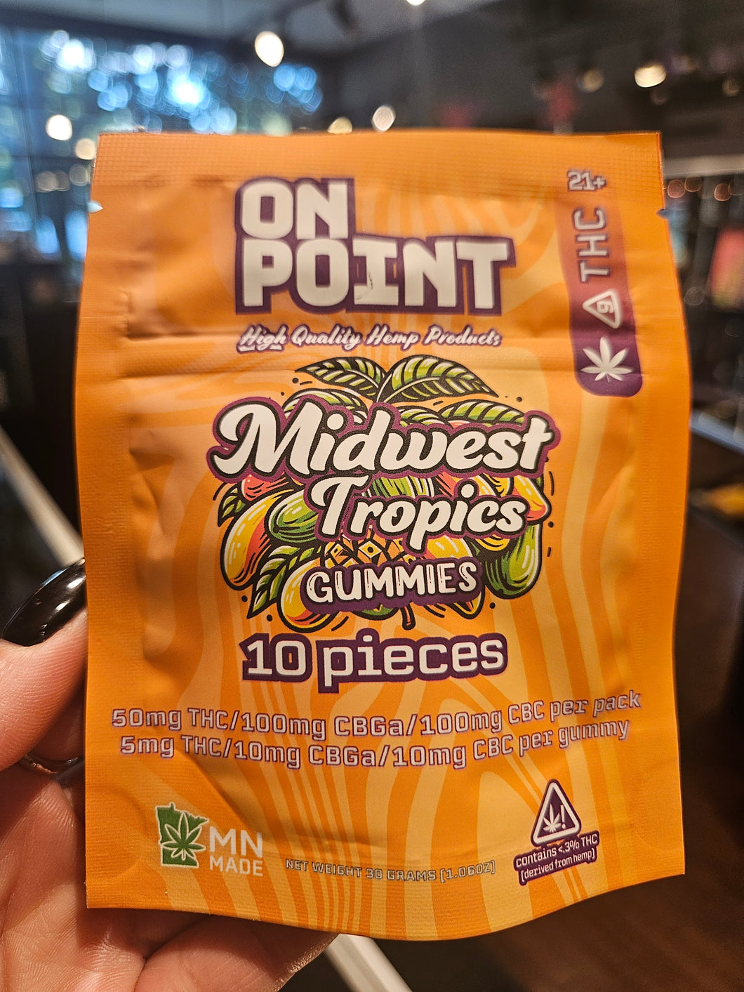 On Point THC / CBGa / CBC gummies