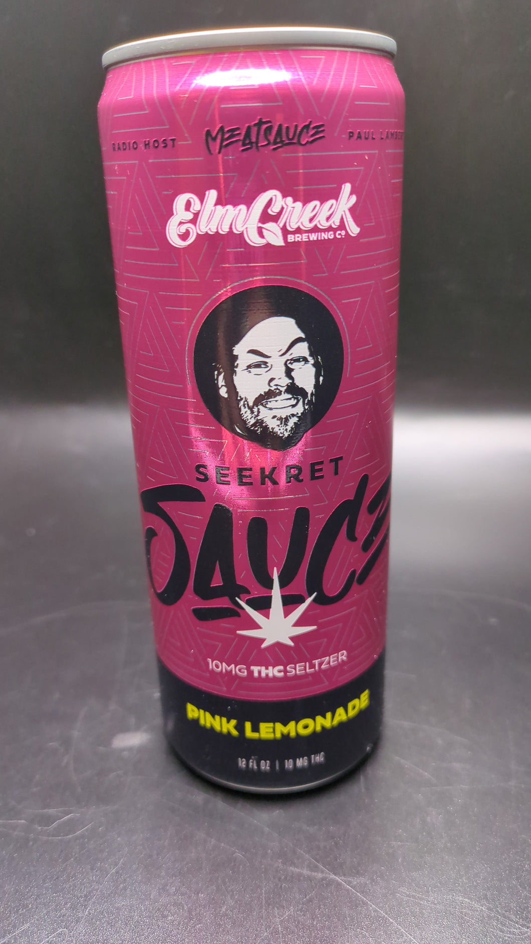 Elm Creek Seekret Sauce Pink Lemonade THC Seltzer
