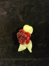 Load image into Gallery viewer, butter glass rose pendant 47
